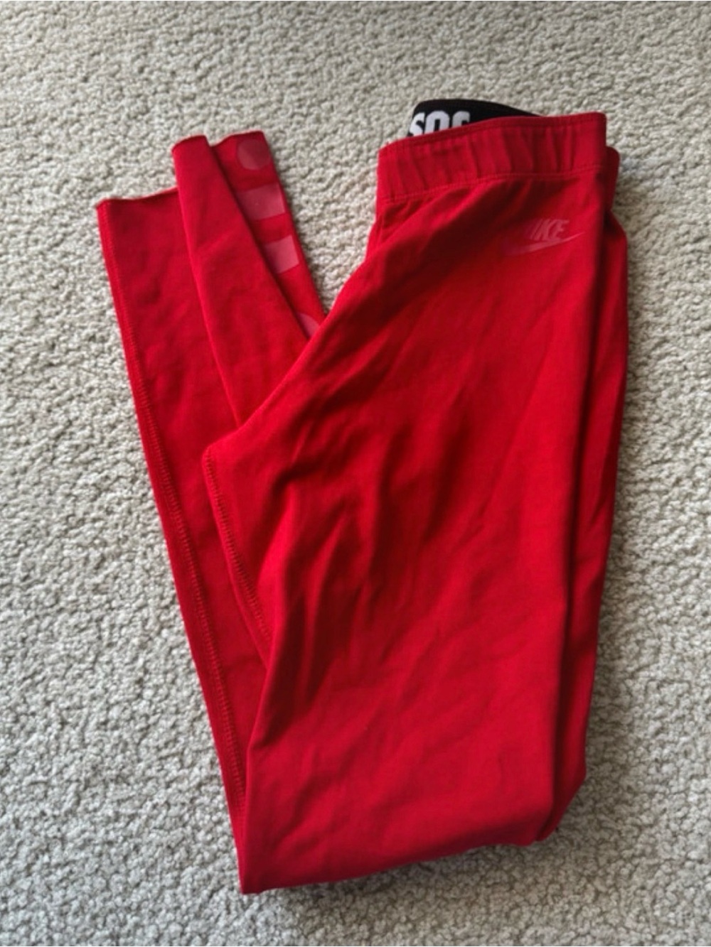 Nike Red Women’s Training Leggings athletic